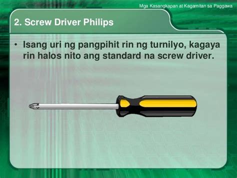 screw driver tagalog|Ang Mga Paggamit ng isang Flat.